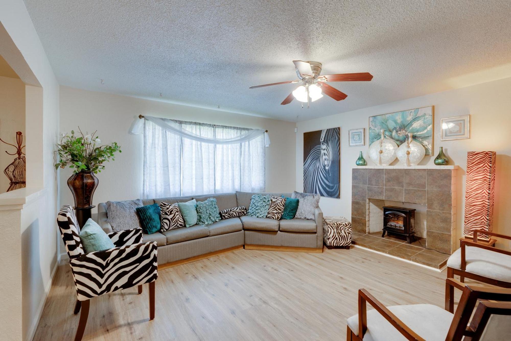 Breezy Fresno Home - Near Airport And Downtown Экстерьер фото